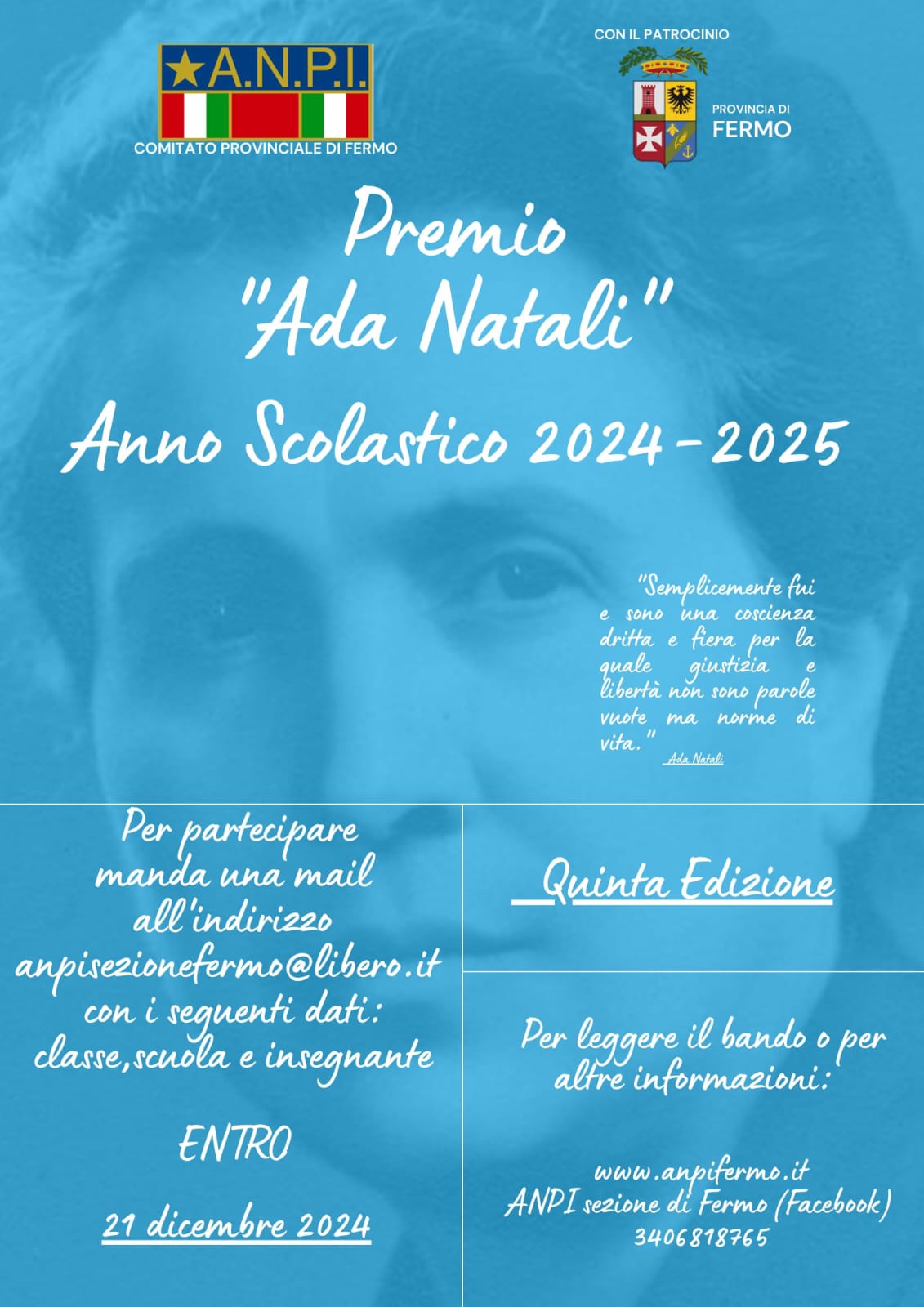 Premio "Ada Natali" - Anno scolastico 2024/2025