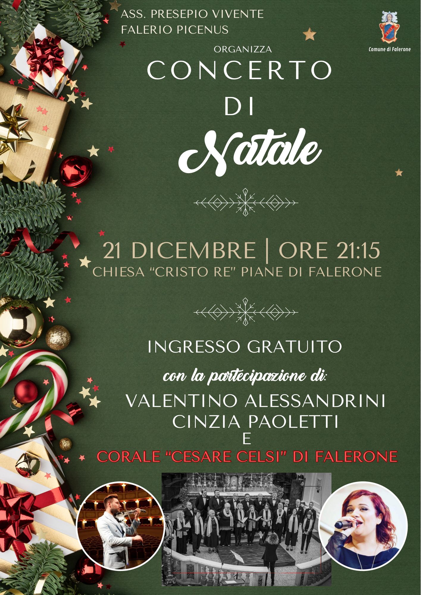 Concerto di Natale - 21 Dicembre 2023, ore 21:15