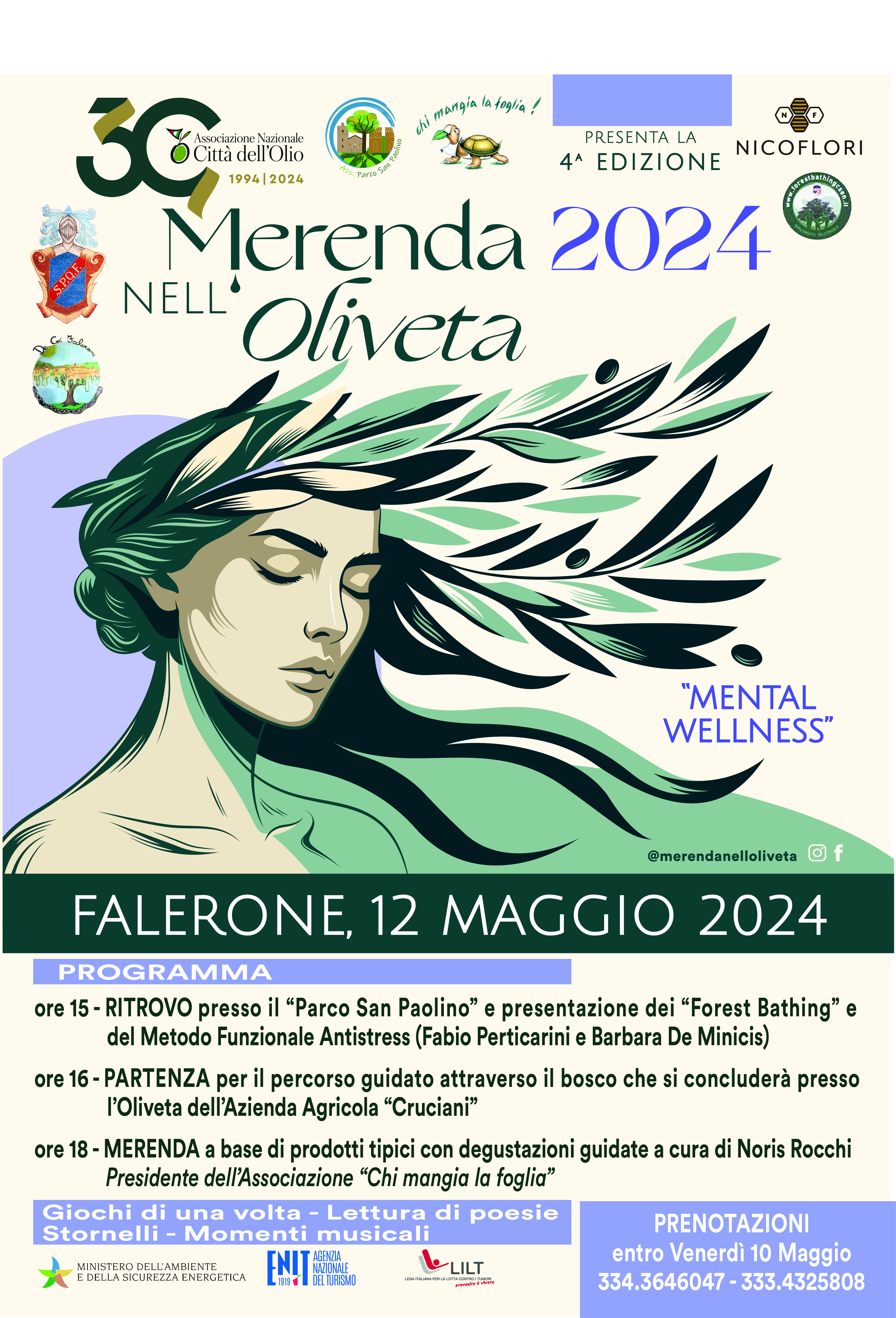 Merenda nell'oliveta 2024 - sabato 12 maggio